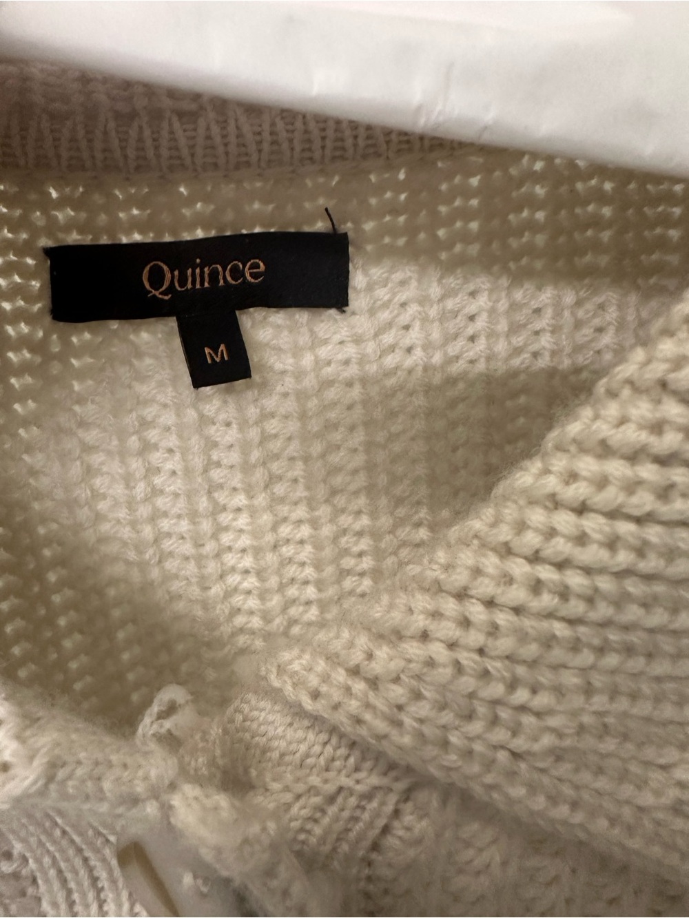 Australian Merino Wool Collared Cable Cardigan - Picture 10 of 11